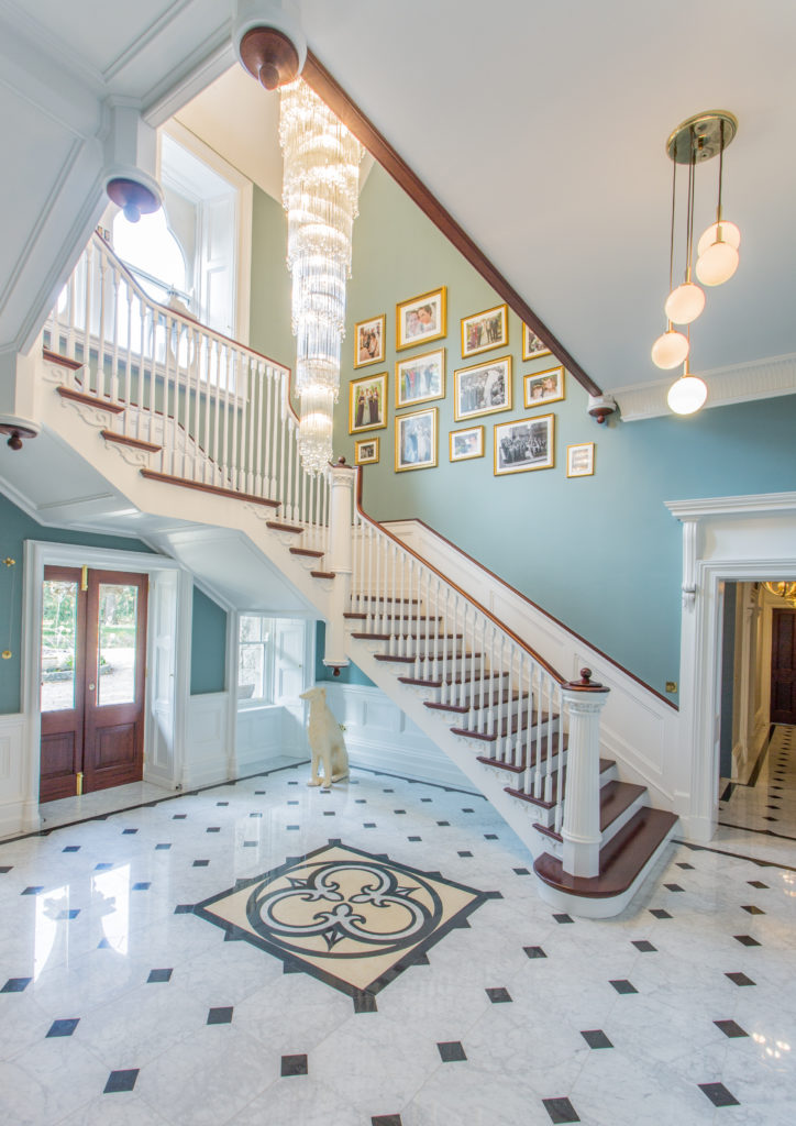 A grand entrance